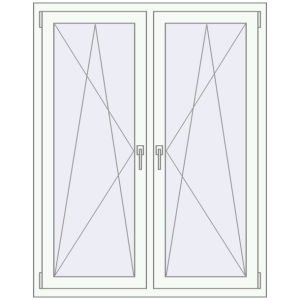 Buy Tilt-and-Turn 1180x1450 mm KORSA OPTIMUM REHAU EURO 70