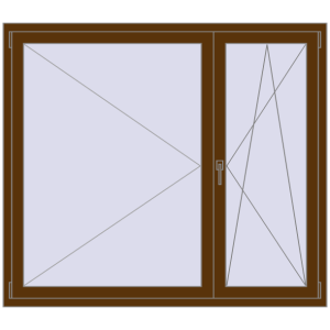 Buy Tilt-and-Turn 1600x1400 mm KORSA ENERGY-SAVING REHAU SYNEGO MD