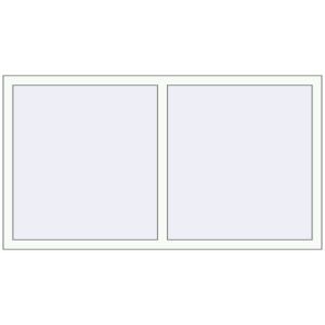 Buy Tilt-and-Turn 1720x915 mm REHAU OPTIMUM EURO-DESIGN 70 RAL 9016 Traffic white two-sided