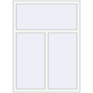 Buy Tilt-and-Turn 1118x1500 mm REHAU OPTIMUM EURO-DESIGN 70 RAL 9016 Traffic white two-sided