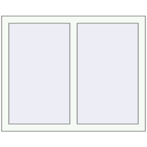 Buy Tilt-and-Turn 1040x800 mm REHAU OPTIMUM EURO-DESIGN 70 RAL 9016 Traffic white two-sided