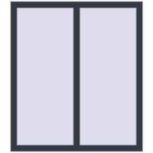 Buy Tilt-and-Turn 1040x1180 mm REHAU BRILLANT DESIGN ANTHRACITE_GREY_STRUKTURAL two-sided
