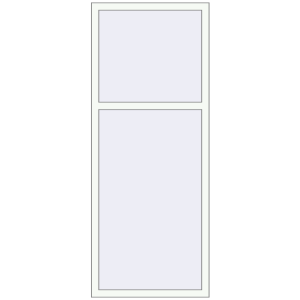 Buy Tilt-and-Turn 800x2000 mm REHAU ENERGY-SAVING SYNEGO MD WALNUT external