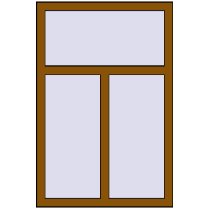 Buy Tilt-and-Turn 800x1200 mm REHAU ENERGY-SAVING SYNEGO MD GOLDEN OAK two-sided