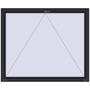 Buy Tilt-and-Turn 1800x1500 mm REHAU ENERGY-SAVING SYNEGO MD BLACK_ULTI-MATT two-sided