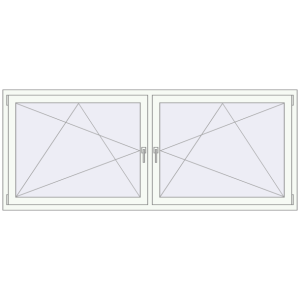 Buy Tilt-and-Turn 2280x930 mm KORSA OPTIMUM REHAU EURO 70