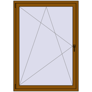 Zamów teraz Okna skrzydłowe 1150x1600 mm KORSA OPTIMUM REHAU EURO 70