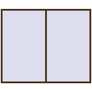 Buy Tilt-and-Turn 2800x2300 mm REHAU ENERGY-SAVING SYNEGO MD DARK_OAK two-sided