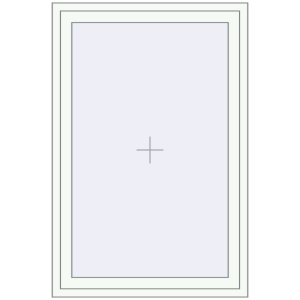 Buy Tilt-and-Turn 1000x1500 mm ALU STANDARD 72 RAL 9016 Traffic white two-sided