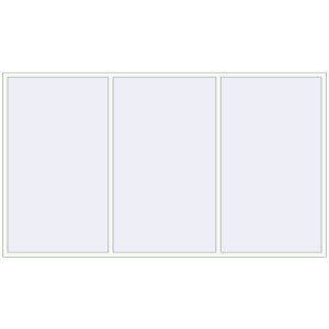Buy Tilt-and-Turn 3500x2000 mm REHAU OPTIMUM EURO-DESIGN 70 RAL 9016 Traffic white two-sided