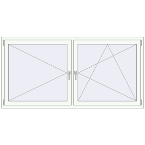 Zamów teraz Okna skrzydłowe 2000x1000 mm KORSA OPTIMUM REHAU EURO 70