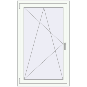 Buy Tilt-and-Turn 800x1300 mm KORSA OPTIMUM REHAU EURO 70