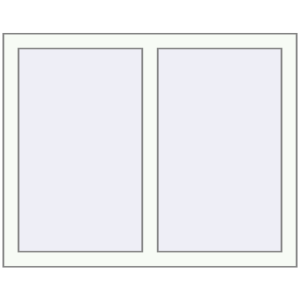 Buy Tilt-and-Turn 970x770 mm REHAU OPTIMUM EURO-DESIGN 70 RAL 9016 Traffic white two-sided