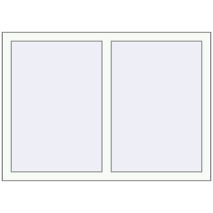 Buy Tilt-and-Turn 1165x830 mm REHAU OPTIMUM EURO-DESIGN 70 RAL 9016 Traffic white two-sided