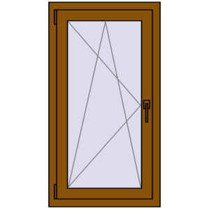 Buy Tilt-and-Turn 600x1100 mm KORSA OPTIMUM REHAU EURO 70