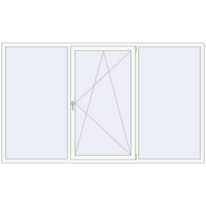 Buy Tilt-and-Turn 2700x1600 mm KORSA ALU STANDARD 70