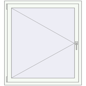 Zamów teraz Okna skrzydłowe 1140x1150 mm KORSA ENERGY-SAVING REHAU SYNEGO MD