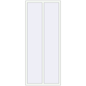 Buy Tilt-and-Turn 1000x2400 mm REHAU BRILLANT DESIGN GOLDEN OAK external