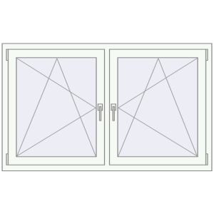 Buy Tilt-and-Turn 1480x900 mm KORSA ENERGY-SAVING REHAU SYNEGO MD