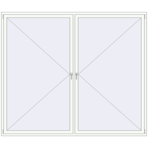 Zamów teraz Okna skrzydłowe 2700x2300 mm REHAU OPTIMUM EURO-DESIGN 70 ANTHRACITE_GREY_STRUKTURAL zewnętrzny