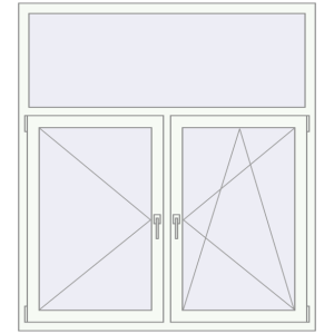 Buy Tilt-and-Turn 1450x1600 mm KORSA OPTIMUM REHAU EURO 70