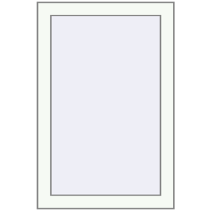 Buy Tilt-and-Turn 530x750 mm REHAU OPTIMUM EURO-DESIGN 70 RAL 9016 Traffic white two-sided