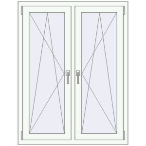 Zamów teraz Okna skrzydłowe 1005x1310 mm REHAU ENERGY-SAVING SYNEGO MD ANTHRACITE_GREY_STRUKTURAL zewnętrzny