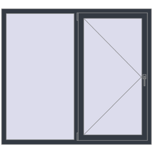 Buy Tilt-and-Turn 1552x1403 mm KORSA OPTIMUM REHAU EURO 70