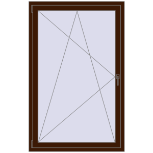 Zamów teraz Okna skrzydłowe 1100x1650 mm CLASICTHERM 70 MAHAGON_SAPELI dwustronny