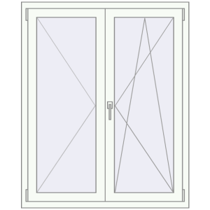 Buy Tilt-and-Turn 1100x1350 mm KORSA OPTIMUM REHAU EURO 70