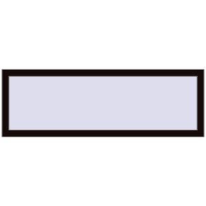 Buy Tilt-and-Turn 1500x500 mm REHAU OPTIMUM EURO-DESIGN 70 BLACK_BROWN two-sided