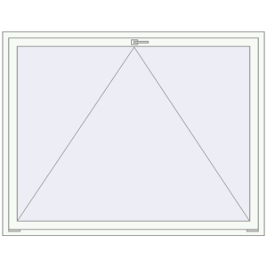 Buy Tilt-and-Turn 1800x1400 mm REHAU ENERGY-SAVING SYNEGO MD RAL 9016 Traffic white two-sided