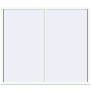 Buy Tilt-and-Turn 1700x1500 mm REHAU OPTIMUM EURO-DESIGN 70 RAL 9016 Traffic white two-sided