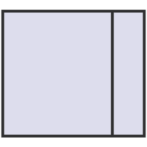 Buy Tilt-and-Turn 2600x2300 mm REHAU OPTIMUM EURO-DESIGN 70 ANTHRACITE_GREY_GLATT two-sided