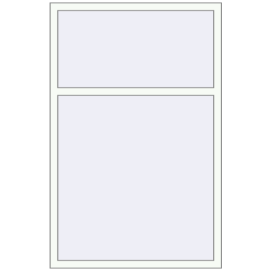 Buy Tilt-and-Turn 1100x1700 mm REHAU OPTIMUM EURO-DESIGN 70 RAL 9016 Traffic white two-sided