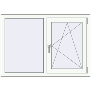 Zamów teraz Okna skrzydłowe 1150x800 mm CLASICTHERM 70 DARK_OAK zewnętrzny