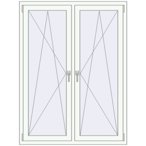 Zamów teraz Okna skrzydłowe 1245x1595 mm REHAU ENERGY-SAVING SYNEGO MD DARK_OAK zewnętrzny