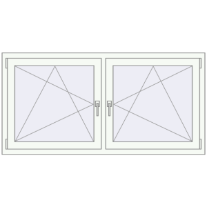 Buy Okna skrzydłowe 1600x800 mm REHAU OPTIMUM EURO-DESIGN 70 GOLDEN OAK zewnętrzny