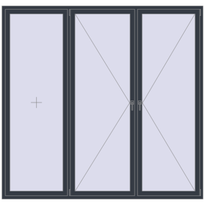 Zamów teraz Okna skrzydłowe 2500x2400 mm KORSA BRILLANT DESIGN