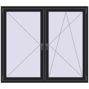 Buy Tilt-and-Turn 1600x1400 mm KORSA ENERGY-SAVING REHAU SYNEGO MD