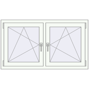 Zamów teraz Okna skrzydłowe 1200x695 mm REHAU ENERGY-SAVING SYNEGO MD GOLDEN OAK zewnętrzny