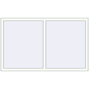 Buy Tilt-and-Turn 1700x1000 mm REHAU OPTIMUM EURO-DESIGN 70 RAL 9016 Traffic white two-sided