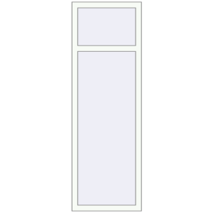 Zamów teraz Okna skrzydłowe 600x1800 mm REHAU OPTIMUM EURO-DESIGN 70 RAL 9016 Traffic white dwustronny