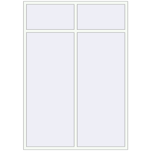 Buy Tilt-and-Turn 1760x2500 mm REHAU ENERGY-SAVING SYNEGO MD ANTHRACITE_GREY_STRUKTURAL external