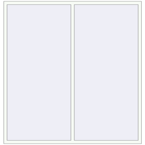 Buy Tilt-and-Turn 2100x2170 mm REHAU ENERGY-SAVING SYNEGO MD RAL 9016 Traffic white two-sided
