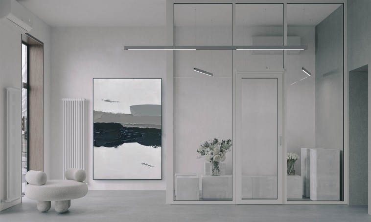 Aluminum doors