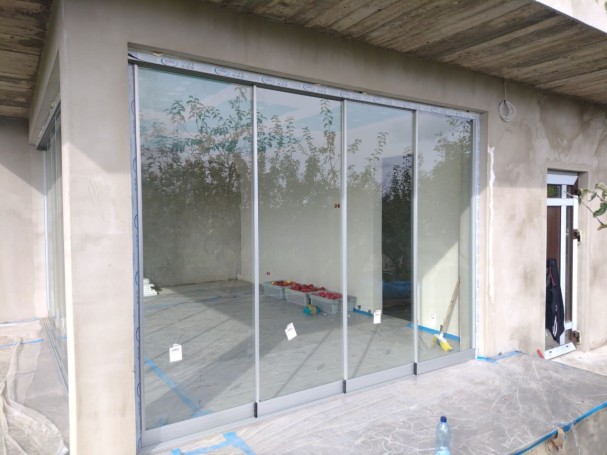 Profile for glazing terraces - SLIDING SMART