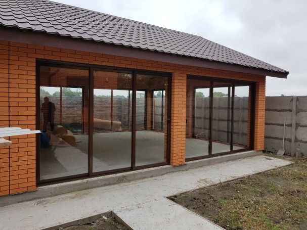 SLIDING SMART terrace glazing