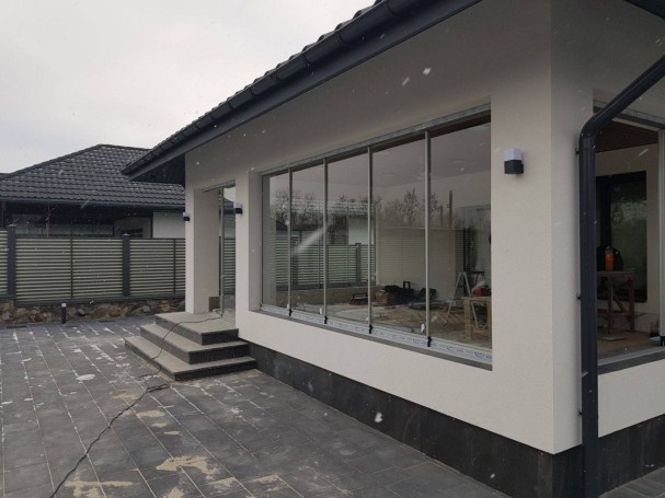 SLIDING SMART terrace glazing