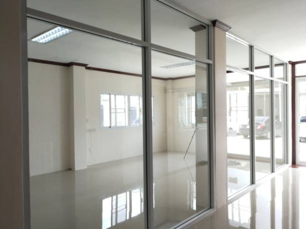 Aluminum doors